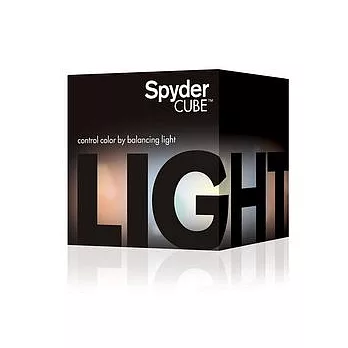 Datacolor SpyderCube 立方蜘蛛白平衡校準工具