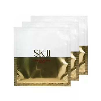 SK-Ⅱ 晶鑽極緻賦活修護面膜(3片無盒版)