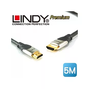 LINDY 林帝 A公對A公 Premium HDMI 1.4 Cat2 連接線 5M