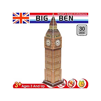 3D立體拼圖 -英國BIG BEN大笨鐘