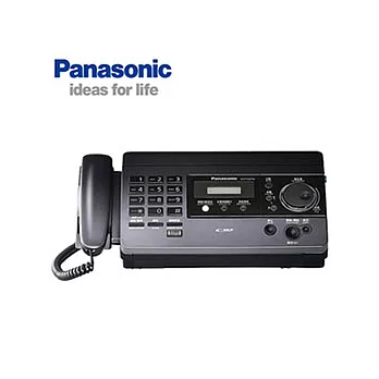 Panasonic 國際牌 感熱紙傳真機 KX-FT508_黑(贈Magic液晶擦拭布)