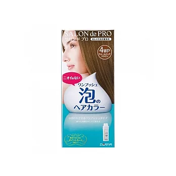 Dariya沙龍級泡沫染髮劑4WP紅栗棕(白髮專用)