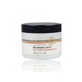 《THE BODY SHOP》日本SPA柚香沐浴鹽(400g)