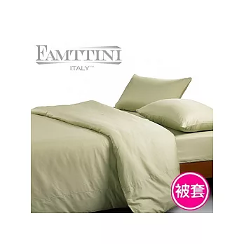 【Famttini-典藏原色】純棉被套6x7尺-果綠