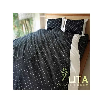 麗塔寢飾【天使惡魔】雙人特大純棉四件式床包組