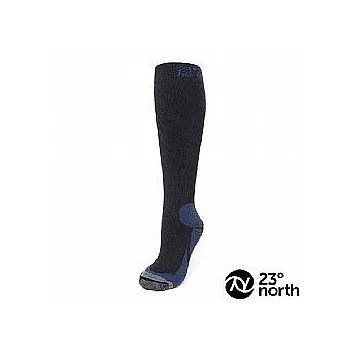 23 north高筒保暖登山超能襪(藍色)-M