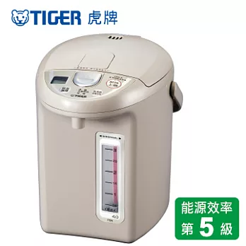 TIGER虎牌 4.0L 超大按鈕電氣熱水瓶_ CU色(PDN-A40R-CU)