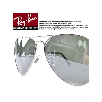 【Ray Ban】太陽眼鏡精典飛官#墨綠-水銀RB3025 W3277