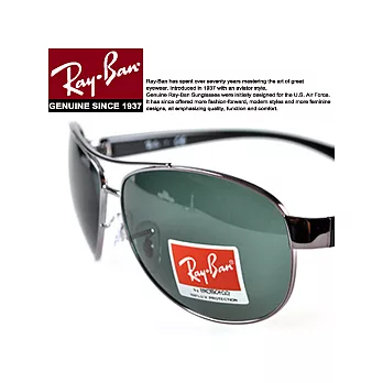 【Ray Ban】太陽眼鏡流行運動#-黑-墨綠RB3386 00471