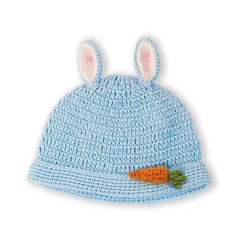 美國Bunnies By The Bay海灣兔，藍蘿蔔編織帽，Bunny Beanie-Blue！