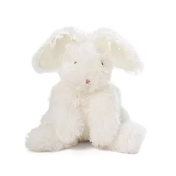 美國Bunnies By The Bay海灣兔，白小兔趴兔毛玩偶，Sleepy Bun-White！