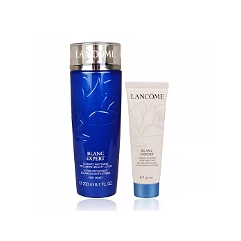 LANCOME 蘭蔻 鐳射光瞬白調理洗顏組2件組