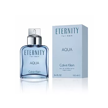 CK ETERNITY AQUA永恆之水男性噴式淡香水100ml