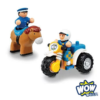 【WOW Toys 驚奇玩具】巡邏騎警好兄弟 (強尼與米奇)