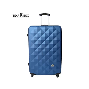 Bear Box《晶鑽系列》ABS 霧面★輕硬殼旅行箱【28吋】藍
