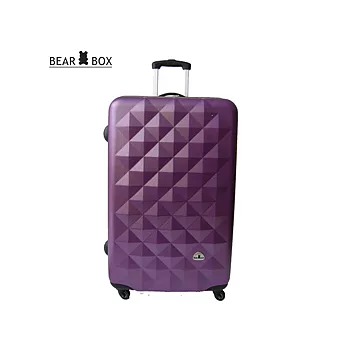 Bear Box《晶鑽系列》ABS 霧面★輕硬殼旅行箱【28吋】紫