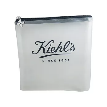 Kiehl’s契爾氏 防水LOGO拉鏈袋