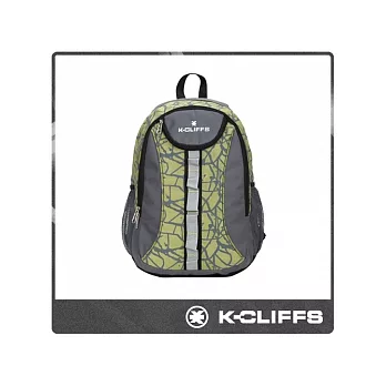 【美國K-CLIFFS】潮流繽紛雙肩後背包_時尚綠
