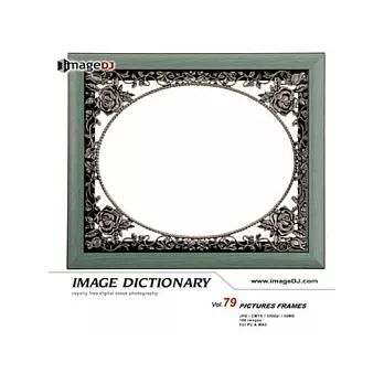 典匠圖庫-＜Image Dictionary系列-DI079-Picture Frames-(實體畫框)＞