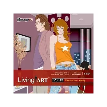 ＜Living ART系列- LA15-Illustration-Vanity(插畫-摩登人物)＞