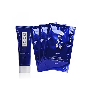 《KOSE 高絲》美白精華面膜四件組
