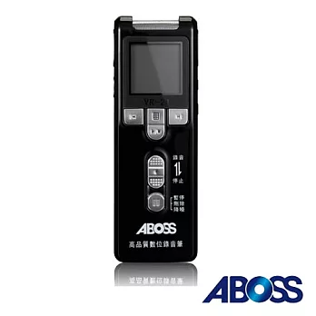 ABOSS高音質數位錄音筆4GB(VR-21)黑色