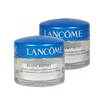 LANCOME蘭蔻 鐳射光瞬白精華日夜隨身組