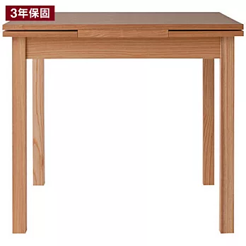 [MUJI 無印良品]木製伸縮餐桌/白蠟木/2/原色
