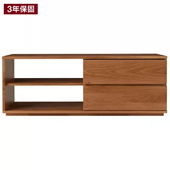 [MUJI 無印良品]無垢材影音櫃/橡木/寬120cm