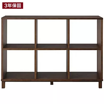 [MUJI 無印良品]木製多功能櫃/2x3/白蠟木/棕色棕色