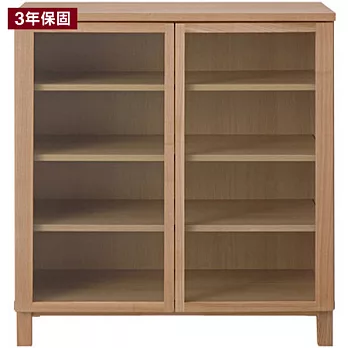 [MUJI 無印良品]木製桌邊櫃/白蠟木/原色