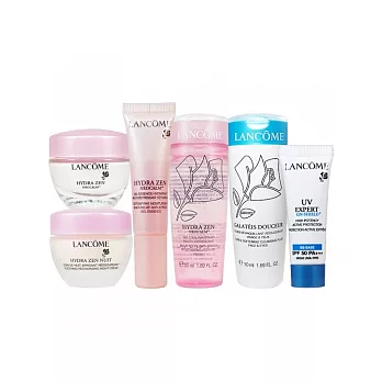 LANCOME 蘭蔻 超水妍日夜保濕6件組