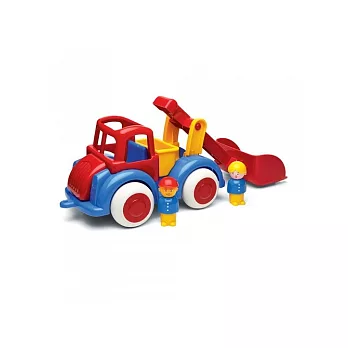 [瑞典維京玩具]25公分挖土車