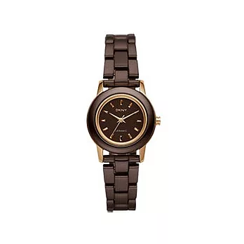 DKNY 魅力陶瓷腕錶(咖啡)