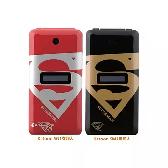 KATOON 超人系列 亞太+GSM 雙待手機-SG1紅色