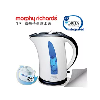 Morphy Richards 快煮濾水壺/白色(43579)