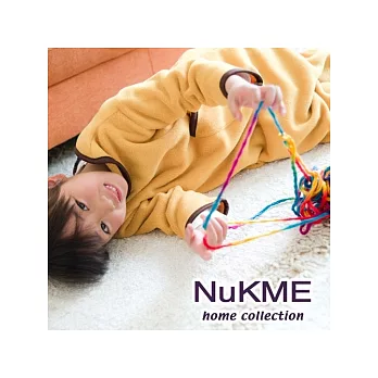 棉花田【NuKME】兒童時尚創意保暖袖毯-黃色