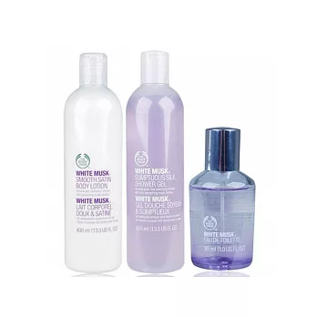 《THE BODY SHOP》白麝香經典香氛3件組