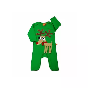 瑞典Lipfish立體玩偶連身衣 /聖誕限定版 / 小麋鹿(綠) /6~12月