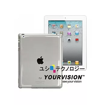 iPad 2 Smart Cover 完美伴侶保護硬殼 -透明白