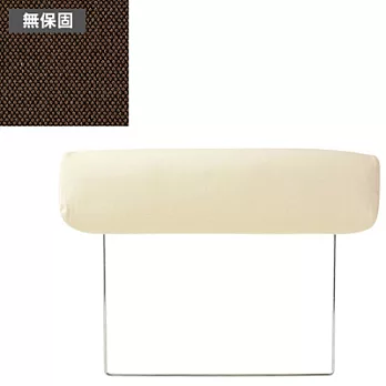 [MUJI 無印良品]棉平織沙發通用頭枕套/深棕/3人