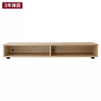 [MUJI 無印良品]橡木組合櫃/寬162.5cm/基本組/矮型
