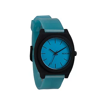 NIXON TIME TELLER P 躍動普普個性腕錶(透明藍)