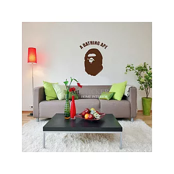 Art STICKER璧貼 。Bape APE&A Bathing Ape (A028-A)