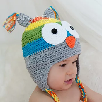 Cutie Bella手工編織帽Owl-Sherbet