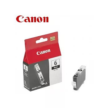 CANON BCI-6BK 原廠黑色墨水匣