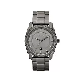 FOSSIL 型男日誌都會時尚腕錶(灰)