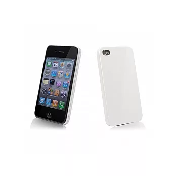 Kajsa Colorfulfor iPhone 4S保護殼(白)