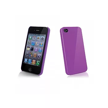 Kajsa Colorful for iPhone 4S保護殼(淺紫)