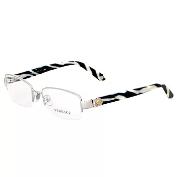 【VERSACE凡賽斯】光學眼鏡 優雅品味(VEXX-VE1185B-1000)粉